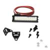 55mm RC LED Light Bar, Cool Model Car Light, with Metal Shell, Nylon Clamps, and Lamp Plate, for 1/10 Crawler view 1
