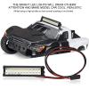 55mm RC LED Light Bar, Cool Model Car Light, with Metal Shell, Nylon Clamps, and Lamp Plate, for 1/10 Crawler view 3