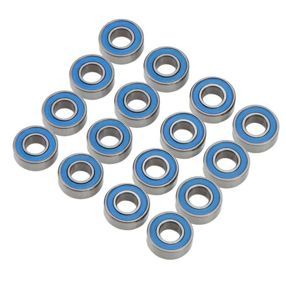 12pcs Rubber Sealed Bearing Kit, Highly Detailed Simulation Design, Applicable for Super, Stadium RC Car