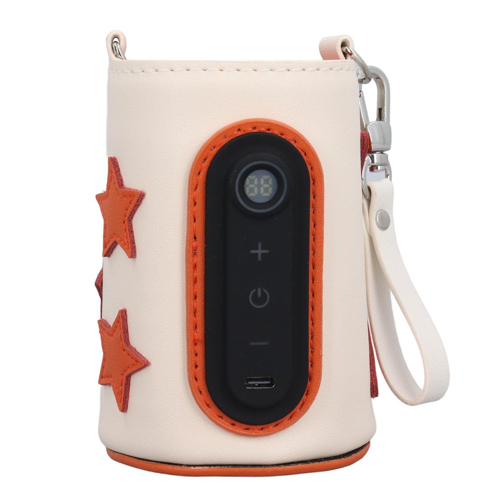 26 Gears Temp Adjustable Portable Bottle Warmer Insulation Cover for Travel Camping Family Use
