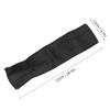 4pcs Stroller Grip Bar Cover, PU Leather Stroller Handle Protector Set with Zipper, for Universal Baby Pram Accessories (Black) view 2