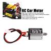 030 55T Brushed Motor,RC Car Motor with 11T Gear for AXIAL SCX24 1/24 Crawler Car view 2