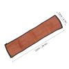 4pcs Stroller Grip Bar Cover, PU Leather Stroller Handle Protector Set with Zipper, for Universal Baby Pram Accessories (Brown) view 2