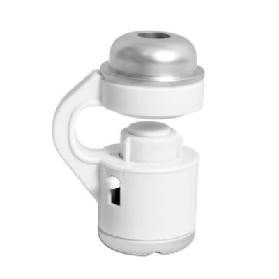 ADOCARN Clip Microscope with Led Light for Mobile Phones Magnification Portable Design for Birthday and OPP Bag Packaging White