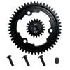 50T M1.0 Hardened Steel Spur Gear with 20T Motor Pinion Gear Fit for Traxxas 1/10 Maxx 1/5 X-Maxx 1/10 E-REVO 2.0 VXL 1/7 XO-1, Fit for Hot Racing Spur Gear RC Cars Spare Parts view 1