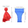 NULYLU 1set Football Penalty Flag Bean Bag Referee Kit Referee Accessories for Youth Adult Football Officiating Includes Flag Bean Bag for view 2