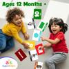 Letters, Numbers, Colors, Shapes & Animals Flashcards for Toddlers | Fun Educational Learning Toys | Premium Quality Cards for Kids Ages 1-3 | Early Childhood Learning & Development view 2