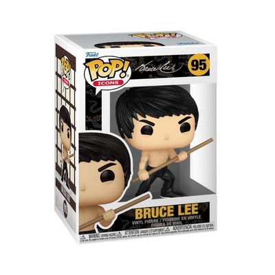 Funko Pop! Icons: Bruce Lee - Collectable Vinyl Figure - Gift Idea - Official Merchandise - Toys for Kids & Adults - Ad Icons Fans - Model Figure for Collectors and Display