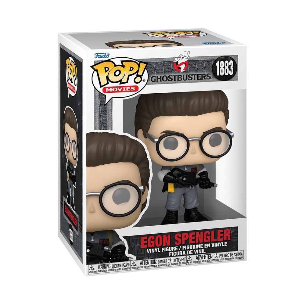 Funko Pop! Movies: Ghostbusters II - Egon Spengler - Collectable Vinyl Figure - Gift Idea - Official Merchandise - Toys for Kids & Adults - Horror Fans - Model Figure for Collectors and Display