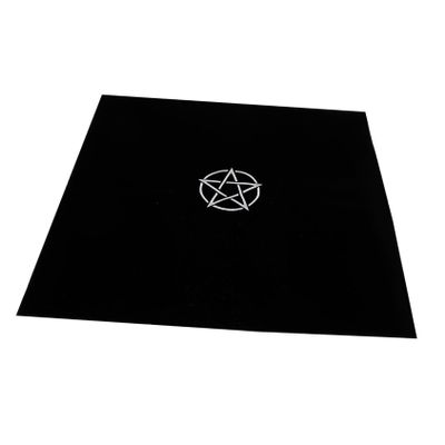 BEBEMOKO 1pc Pentacle Tarot Tablecloth for Tarot Readings Soft Material for Divination Psychic Sessions and Home Decor