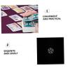 BEBEMOKO 1pc Pentacle Tarot Tablecloth for Tarot Readings Soft Material for Divination Psychic Sessions and Home Decor view 2