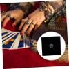 BEBEMOKO 1pc Pentacle Tarot Tablecloth for Tarot Readings Soft Material for Divination Psychic Sessions and Home Decor view 3