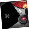 BEBEMOKO 1pc Pentacle Tarot Tablecloth for Tarot Readings Soft Material for Divination Psychic Sessions and Home Decor view 4
