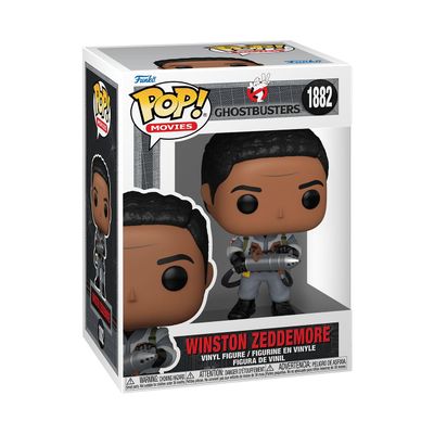 Funko Pop! Movies: Ghostbusters II - Winston Zeddemore - Collectable Vinyl Figure - Gift Idea - Official Merchandise - Toys for Kids & Adults - Horror Fans - Model Figure for Collectors and Display