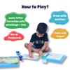 Alphabet & Number Playdough Mat for Letter Tracing | 36 Activity Card for Clay, Playdoh, Marker | Learn ABCs, Number & Shape | Educational Montessori Flashcard for Preschool Kid | 2, 3, 4, 5 Year Old view 4