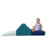 FDP SoftScape Cloud Play Climber, Indoor Active Play Structure for Toddlers and Kids, Safe Soft Foam for Crawling and Sliding (3-Piece Set) - Ocean view 2