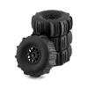 4Pcs 138mm 1/7 Desert Short Course Truck Tire 17mm Wheel Hex for ARR-MA for Moj-ave for TRA-XXAS UDR FS for Yik-ong DF7 RC Car,2 view 1