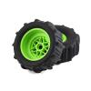 4Pcs 138mm 1/7 Desert Short Course Truck Tire 17mm Wheel Hex for ARR-MA for Moj-ave for TRA-XXAS UDR FS for Yik-ong DF7 RC Car,2 view 2