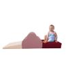 FDP SoftScape Cloud Play Climber, Indoor Active Play Structure for Toddlers and Kids, Safe Soft Foam for Crawling and Sliding (3-Piece Set) - Rosette view 2
