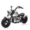 36V Ride On Off-Road Motorcycle, Electric Dirt Bike for Teens,350W Brushless Motor, Fast Speed 16.5mph with Music,Spring Suspension,Led Light, Leather Seat for Teens Max Load 176lbs,White view 1