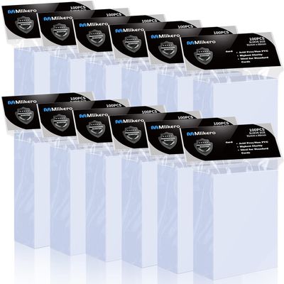 1000P Hard Card Sleeves + 2200 Clear Sleeves