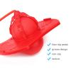 equlup Pogo Jumper with Handle and Ball Pump, Comfortable Bounce Jump Trick Board Non Slip Kid Jumping Ball Toy with Foot Pedal for Children (Red) view 4
