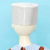 Aislor Deluxe Ringmaster Top Hat Conductor Hat Band Major Hat Orchestra Hat for Halloween Party White One Size view 4