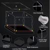 Acrylic Display Box, Compatible with LegoLondon 10253, Clear Boxes for Displaying Collectibles, Dustproof Display Boxes (Box Only) (Black Base) view 3
