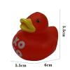 12pcs Rubber Ducks,Favor or Small Prize,Bath Decor Party Favors for Kids (Valentine Duck) view 2