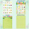 TENDFINE 24 Players Spring Bingo Game Cards for Kids Spring Party Bingo Games Spring Classroom Games Family Activity Spring Birthday Party view 2