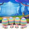 4pcs 3D Printed Mini Axolotl with Eggs, Articulated Rainbow Mini Axolotl Fidget Toys, Executive Desk Toy, Home Decor MA001-RAINBOW view 1