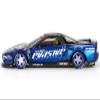 1:64 Scale Diecast Model Car Compatible with Kaido House Honda NSX Evasive V2 Blue Limited Edition KHMG137 view 2