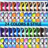 120 Pcs Adult Kids Sunglasses Bulk with UV Protection,24 Colors Neon 80s Retro Plastic Sun Glasses, Summer Beach Pool Party Favors Supplies, Gift for Birthday Goody Bag Filler School Classroom Prizes view 2