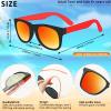 120 Pcs Adult Kids Sunglasses Bulk with UV Protection,24 Colors Neon 80s Retro Plastic Sun Glasses, Summer Beach Pool Party Favors Supplies, Gift for Birthday Goody Bag Filler School Classroom Prizes view 3