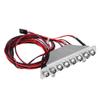 Led Rc Car Lights, White Red Taillight Lamp Accessory White Red Taillight Lamp Part Rc Car Light Set, for Truck Traxxa UDR 1/7 Truck view 1