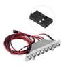 Led Rc Car Lights, White Red Taillight Lamp Accessory White Red Taillight Lamp Part Rc Car Light Set, for Truck Traxxa UDR 1/7 Truck view 4