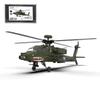 BrickCraftWorks 1/32 F11 AH64 6CH Helicopter Model for Adults, RC Dual Brushless Direct Drive Flybarless 6G/3D Stunt Helicopter, Outdoor Airplane Model Toys (RTF Version) view 1