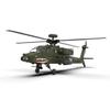 BrickCraftWorks 1/32 F11 AH64 6CH Helicopter Model for Adults, RC Dual Brushless Direct Drive Flybarless 6G/3D Stunt Helicopter, Outdoor Airplane Model Toys (RTF Version) view 2