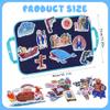 Ckuakiwu 1 Set Felt Board for Toddlers Bible Stories Felt Board Set, Flannel Board Stories Include Noah's Ark, Jonah and The Whale, David and Goliath, Nativity Scene for Kids, Felt Board view 4