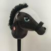 DYNWAVE Hobby Horse on A Stick, Interactive Plush Animal Head for Kids' Indoor and Outdoor Fun, Black view 4