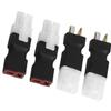 Adapter Compatible with Big Tamiya Style to T Style Plug Female Male Adapter & No Cable Male XT90 XT-90 Plug to Female T Plug Adapter Connector Conversion view 2