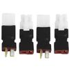 Adapter Compatible with Big Tamiya Style to T Style Plug Female Male Adapter & No Cable Male XT90 XT-90 Plug to Female T Plug Adapter Connector Conversion view 3