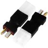 Adapter Compatible with Big Tamiya Style to T Style Plug Female Male Adapter & No Cable Male XT90 XT-90 Plug to Female T Plug Adapter Connector Conversion view 4