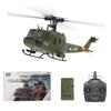 BrickCraftWorks 1/34 UH-1 Huey 2.4G 6CH Brushless Direct-Drive 6G Flybarless RC Helicopter Model with Optical Flow Positioning (RTF Version/Mode1/Mode2) view 1