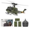 BrickCraftWorks 1/34 UH-1 Huey 2.4G 6CH Brushless Direct-Drive 6G Flybarless RC Helicopter Model with Optical Flow Positioning (RTF Version/Mode1/Mode2) view 1