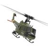 BrickCraftWorks 1/34 UH-1 Huey 2.4G 6CH Brushless Direct-Drive 6G Flybarless RC Helicopter Model with Optical Flow Positioning (RTF Version/Mode1/Mode2) view 3
