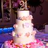 Jaciya Cake Topper Gold Rhinestone Cake Topper 21st Birthday Decorations view 3