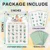 tranfvging Baby Shower Bingo Game for Adults, Baby Shower Party Bingo Game Set, Woodland Games Cards, Gender Reveal Favors for Family Friends, Large Group Games Decor & Supplies -22 view 2