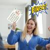 tranfvging Baby Shower Bingo Game for Adults, Baby Shower Party Bingo Game Set, Woodland Games Cards, Gender Reveal Favors for Family Friends, Large Group Games Decor & Supplies -22 view 3