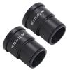 2Pcs 10X Wide Field Microscope Eyepiece, Super Widefield Biological Microscopes Aluminum Alloy Microscopes Lens Adapter view 3